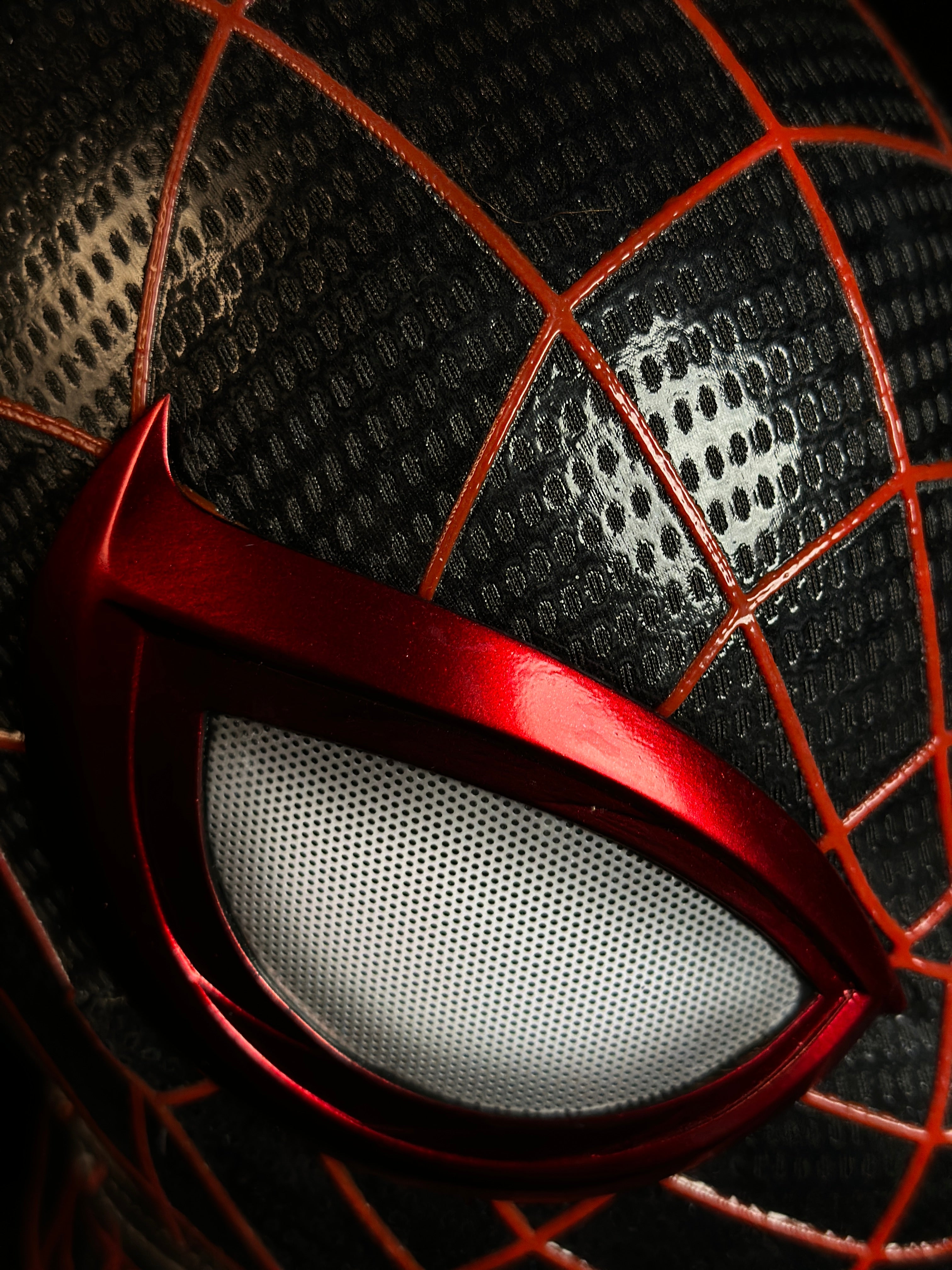 PS5 Spidey Mask with Faceshell and Lenses Wearable Video Game Prop Replica