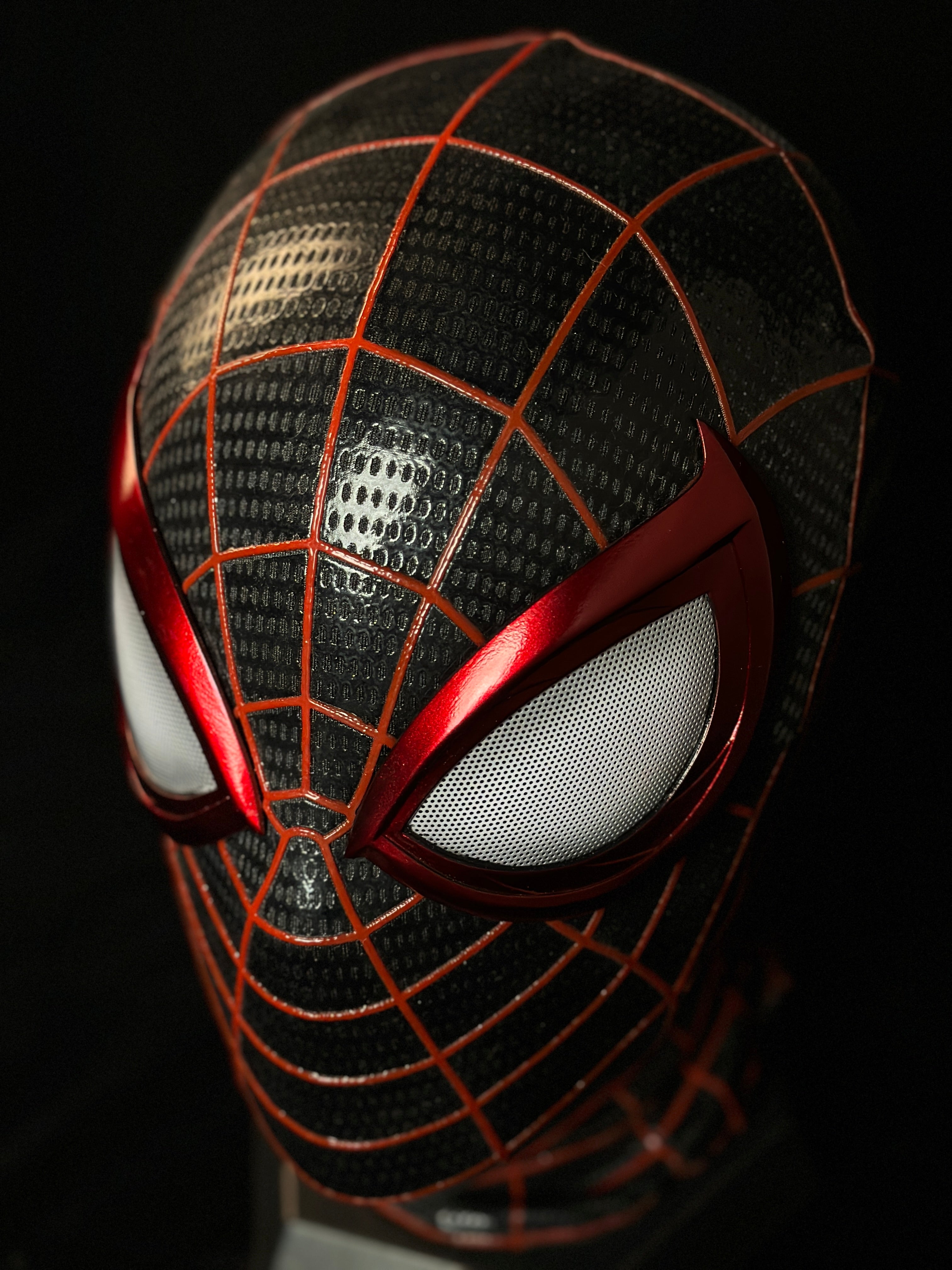 PS5 Spidey Mask with Faceshell and Lenses Wearable Video Game Prop Replica