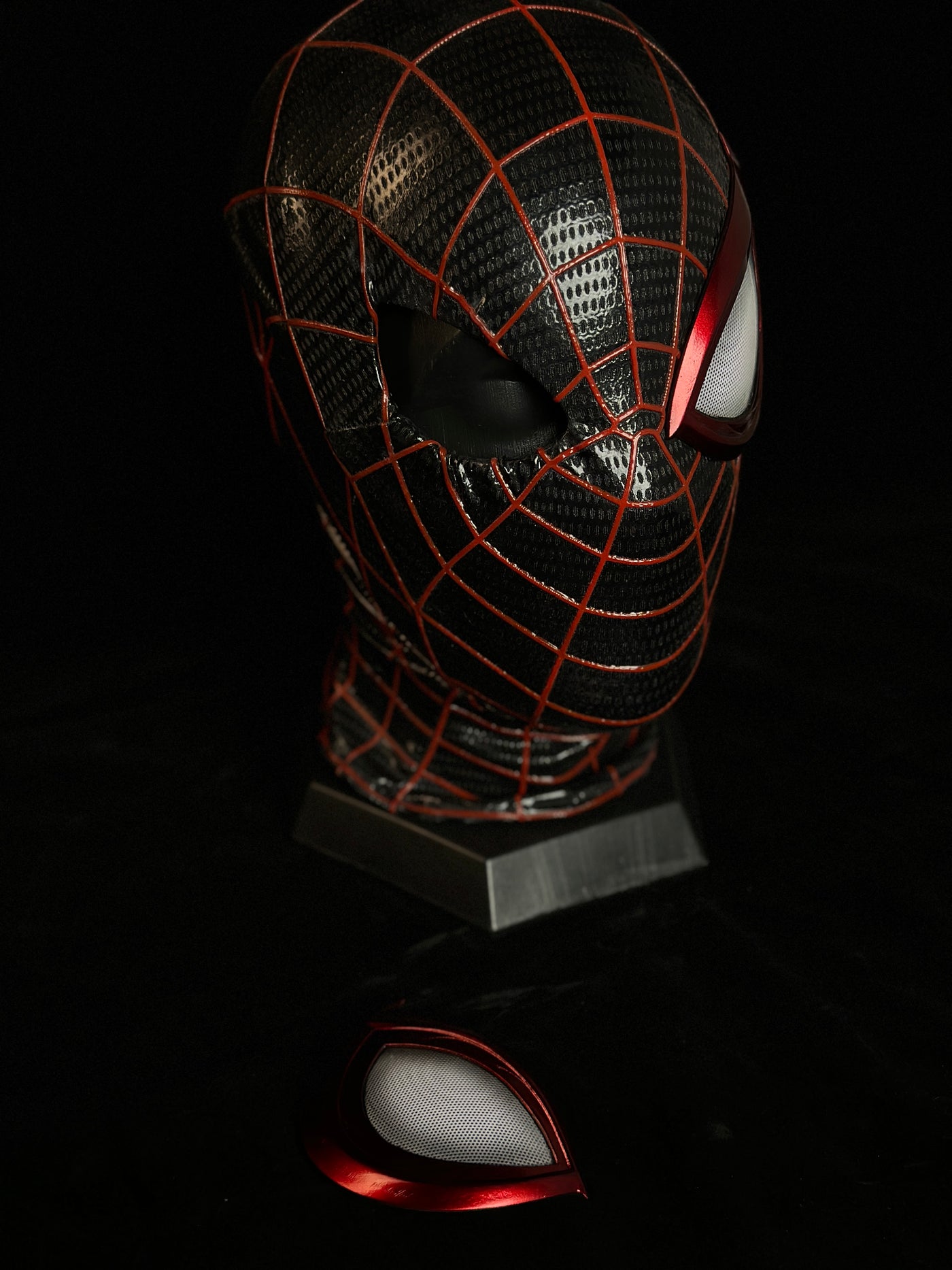 HIGHLY ACCURATE Spider Man Miles Morales PS4 PS5 Faceshell 3D model 3D  printable