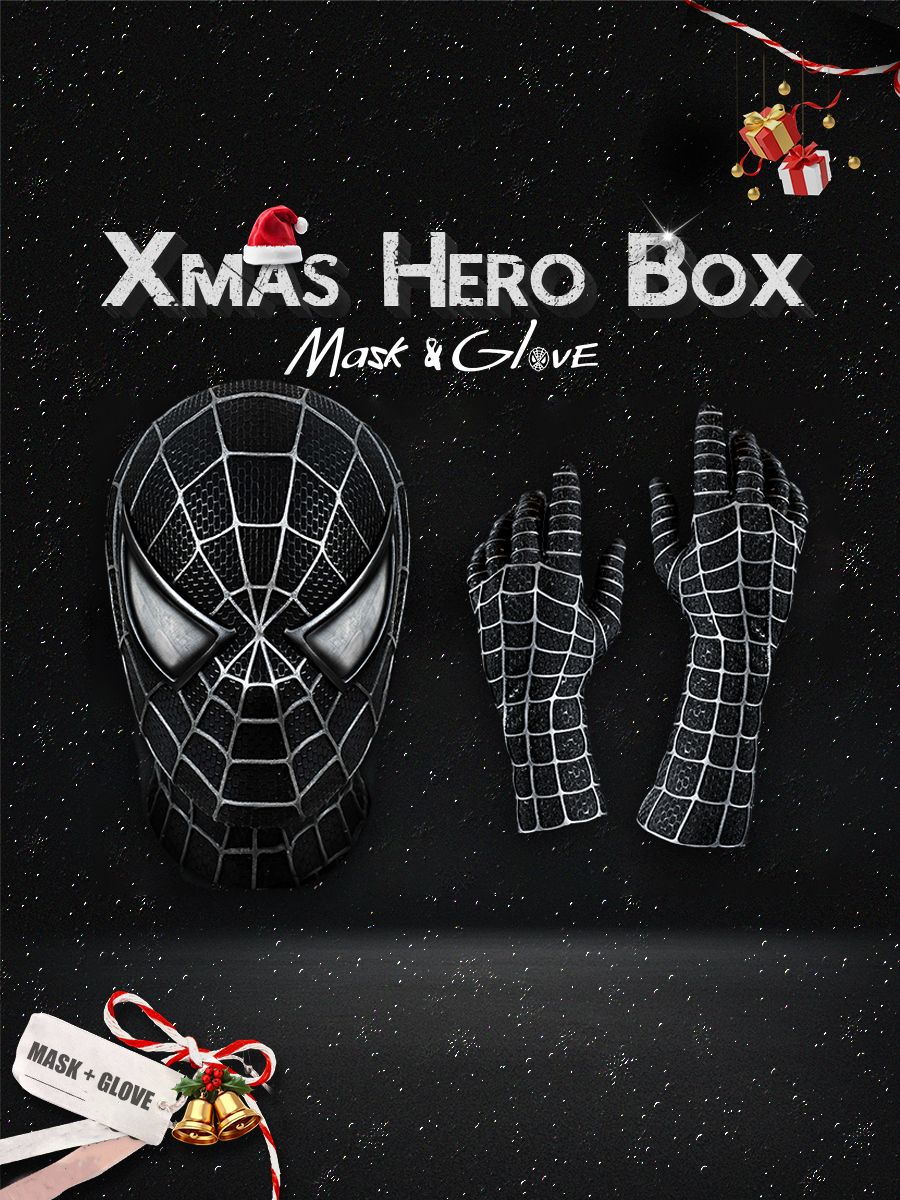 Xmas Hero Box: OG Black Mask & Gloves