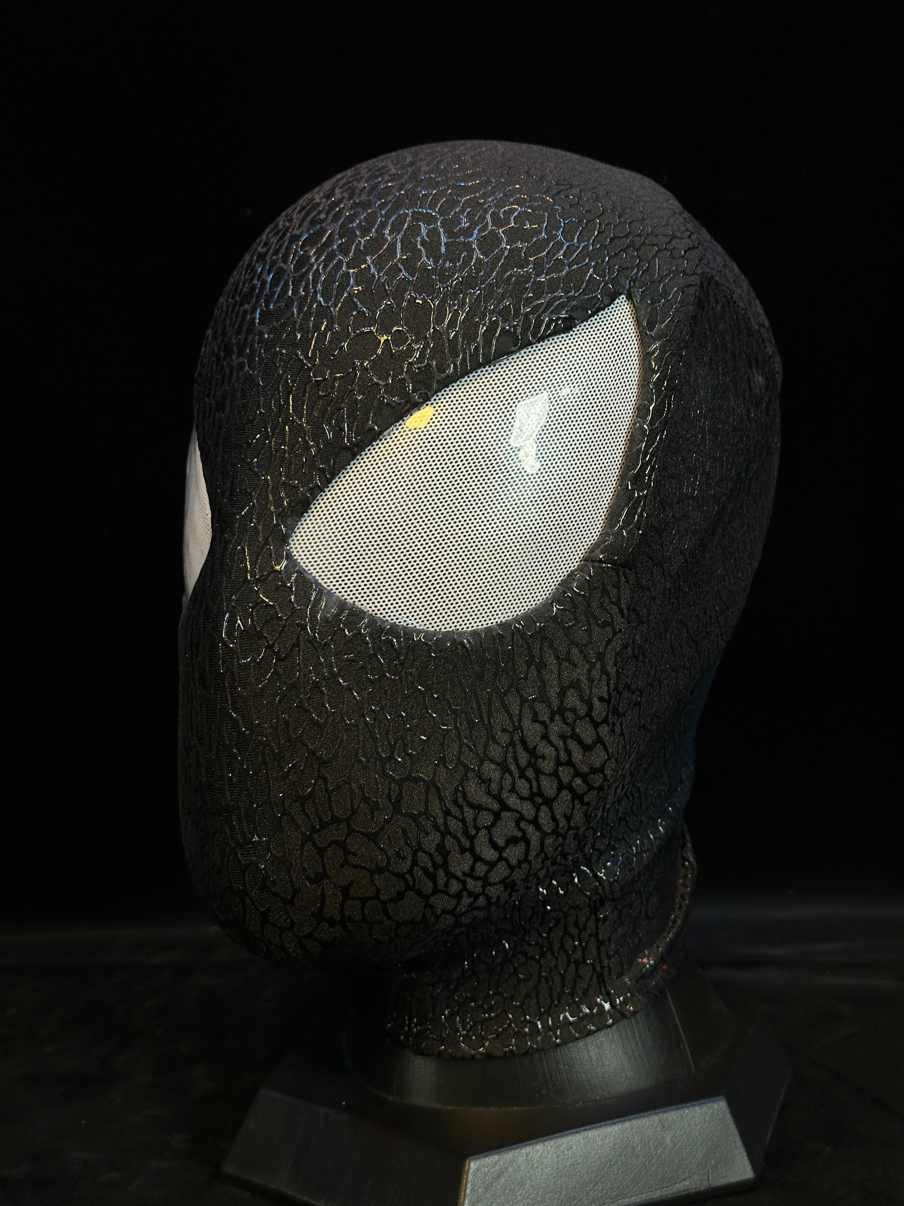 V1 PS5 Venom Spidey Mask with Faceshell and Lenses Wearable Video Game Prop Replica