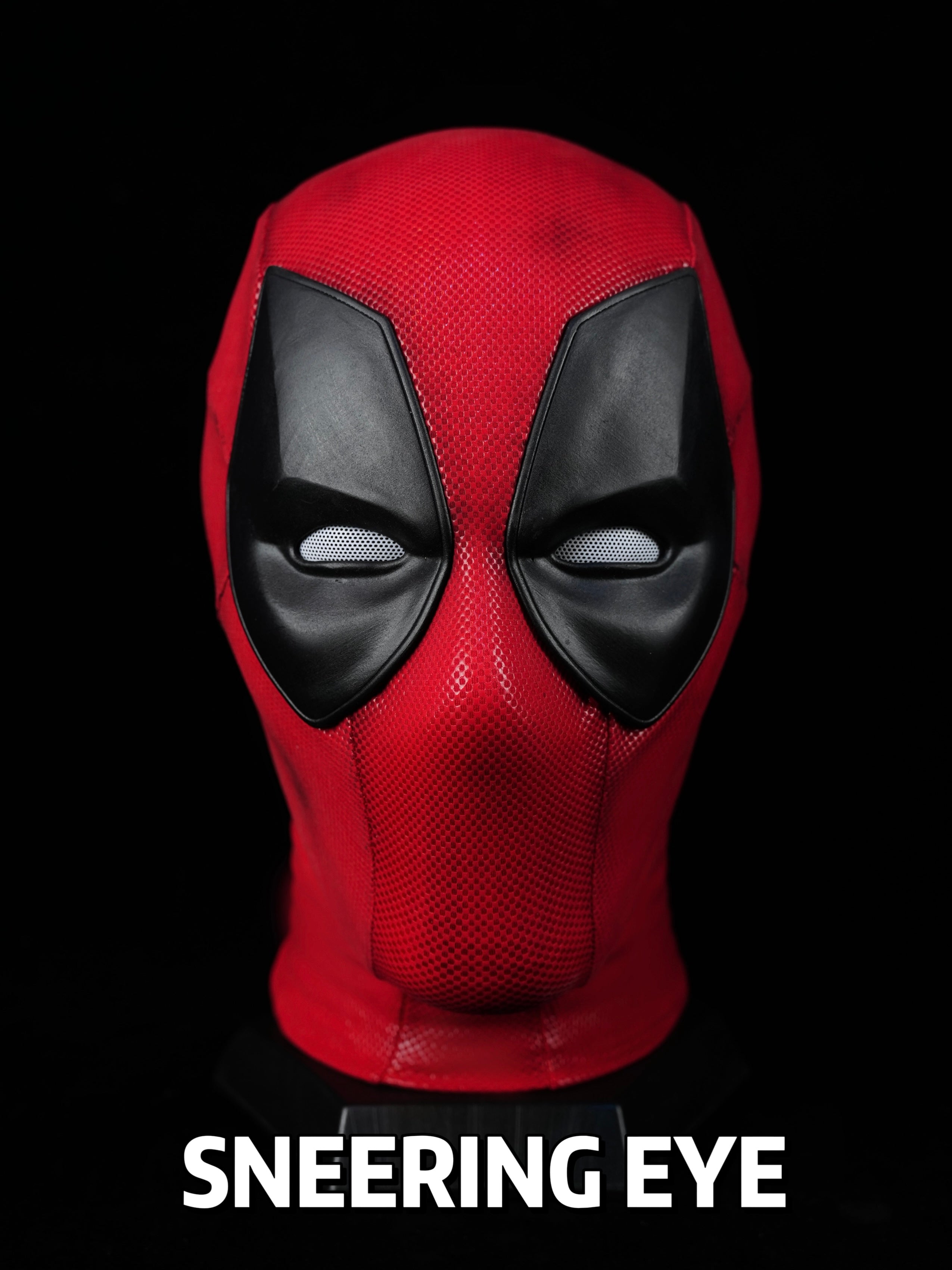 Dead pool mask with Faceshell Wearable Movie Prop Replica (Adult)