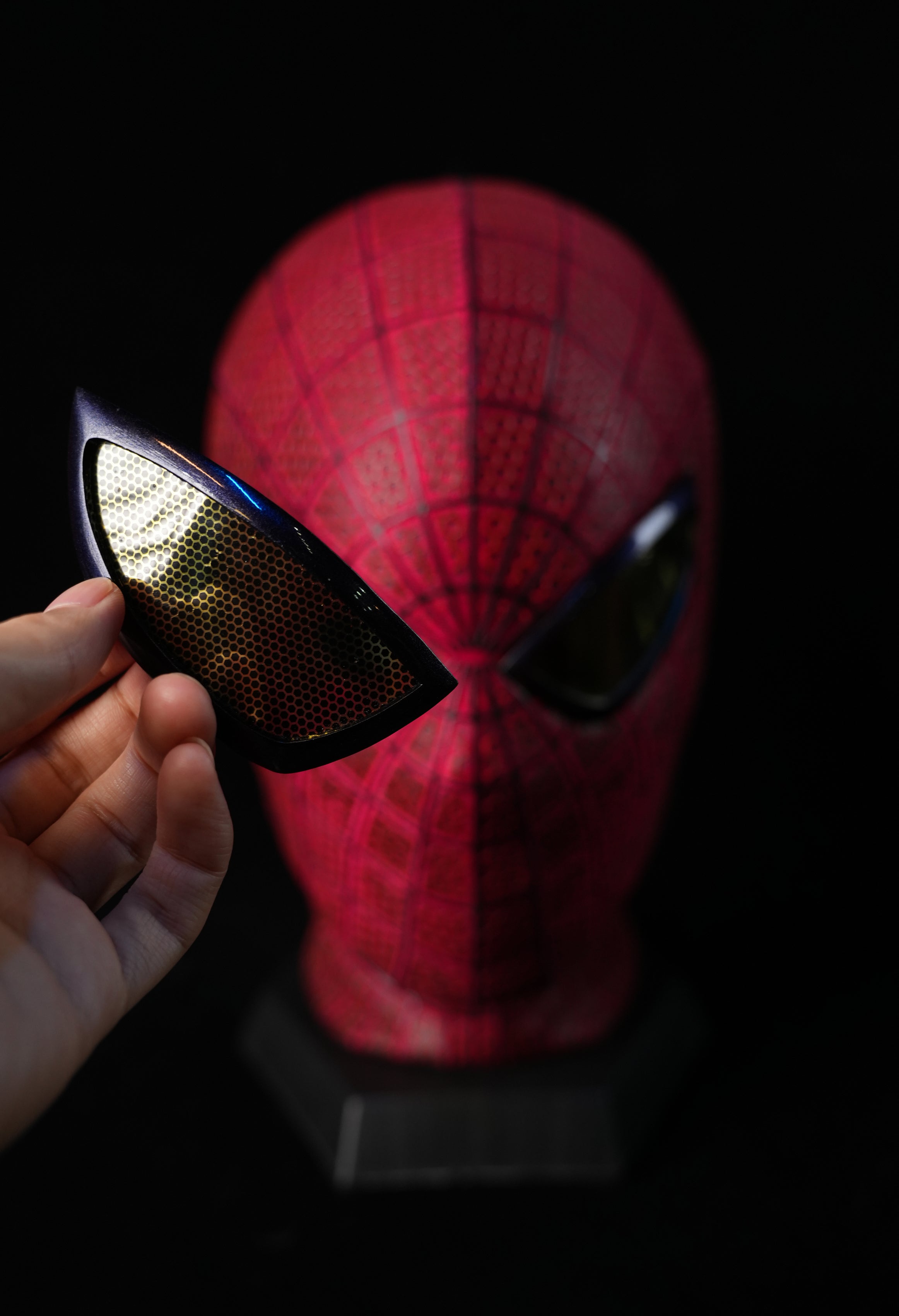 TASM 1 mask (Andrew) with Faceshell and Lenses Wearable Movie Prop Replica (Adult)