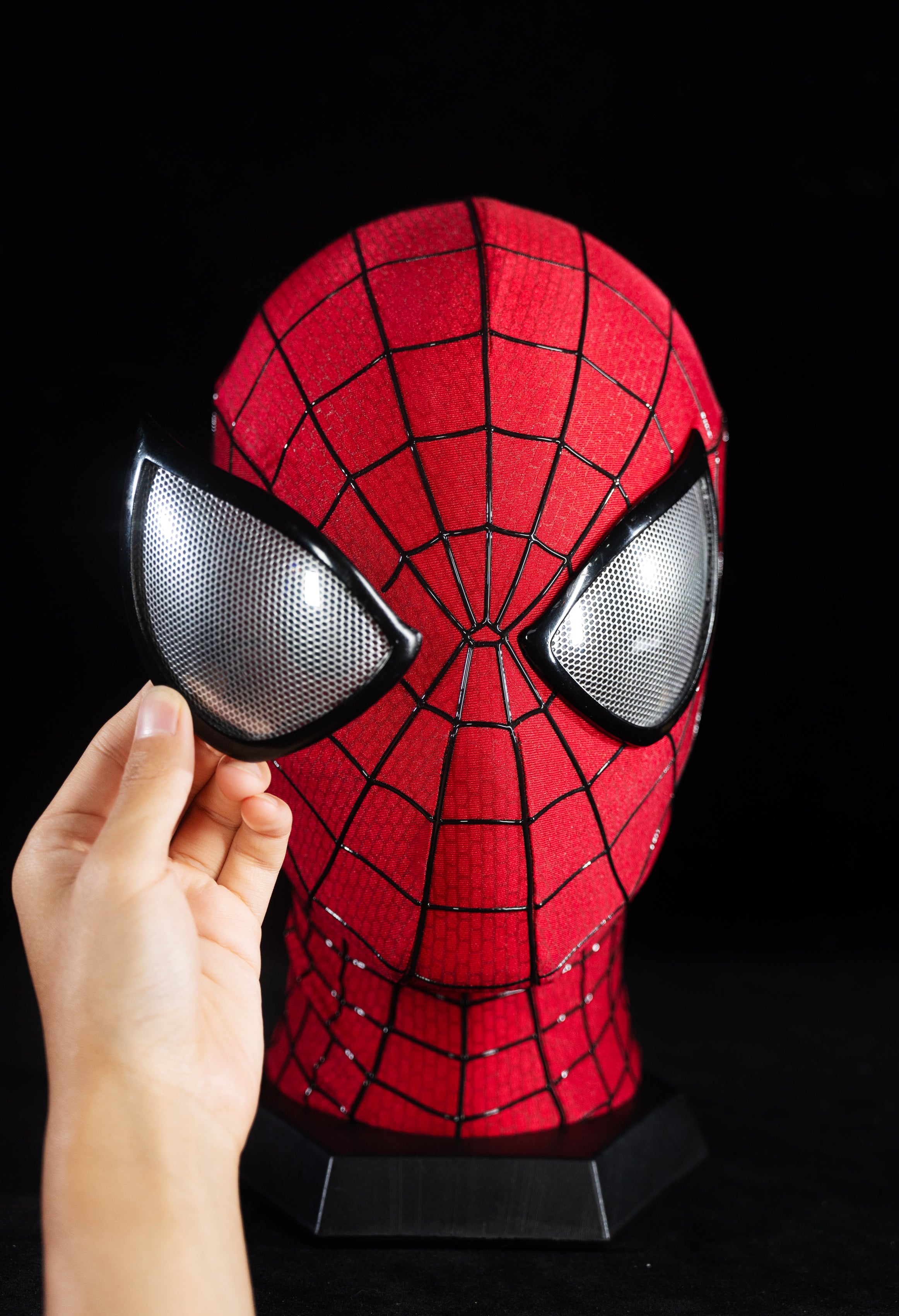 V5 TASM2 Mask with Full head shell and Lenses Wearable Movie Prop Replica (Adult)