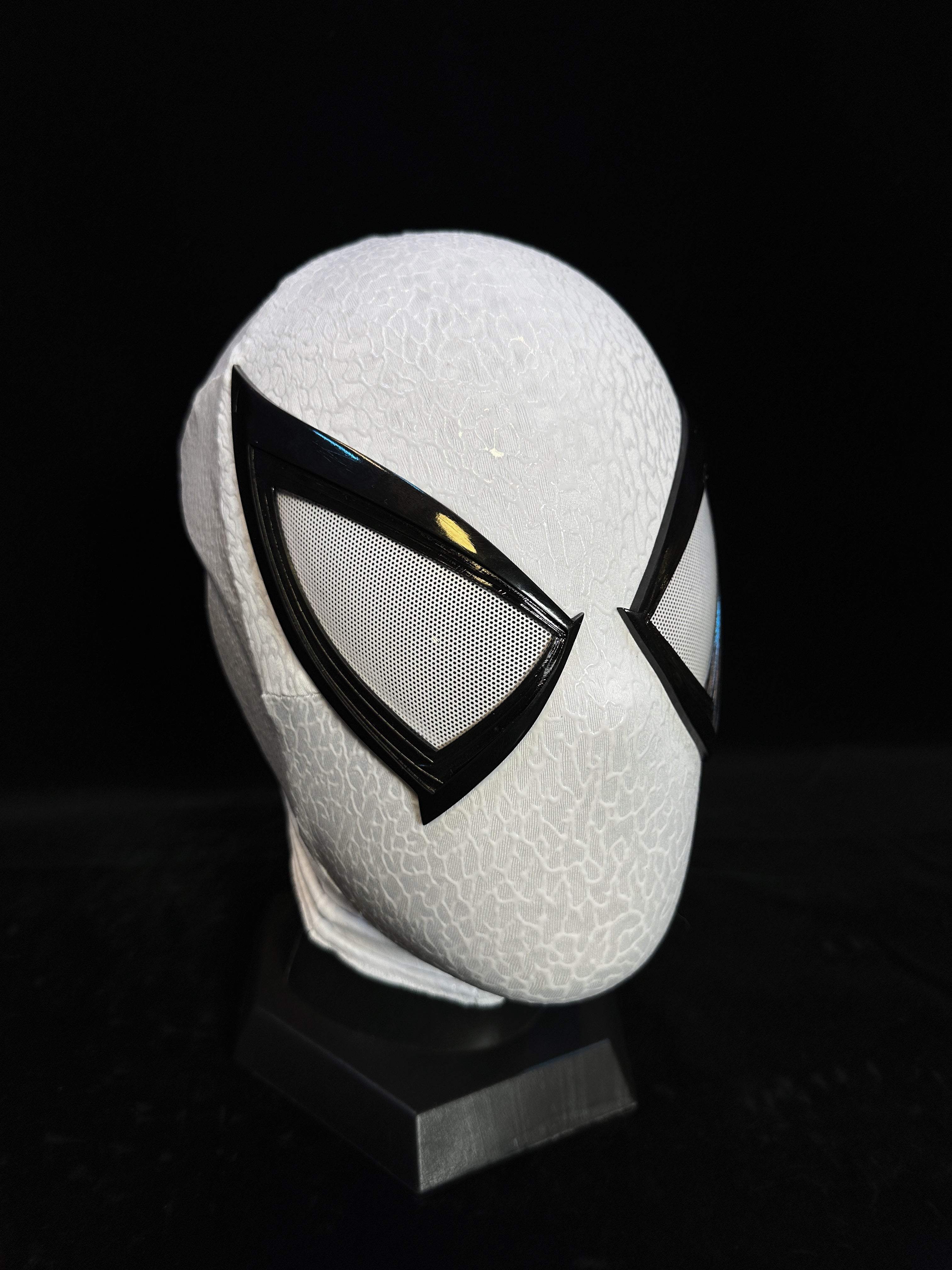 PS5 Anti Venom Spidey Mask with Faceshell and Lenses Wearable Video Game Prop Replica