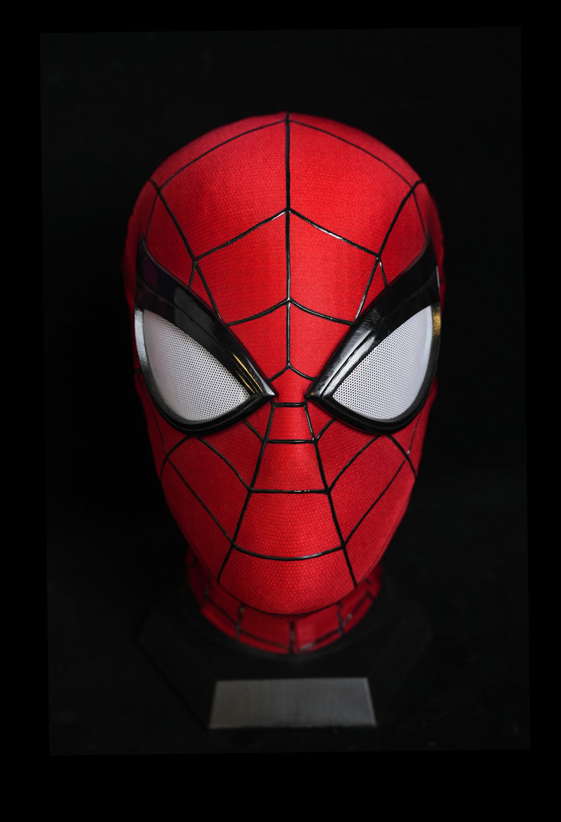 PS4 Spidey Mask with Faceshell and Lenses Wearable Video Game Prop Rep ...