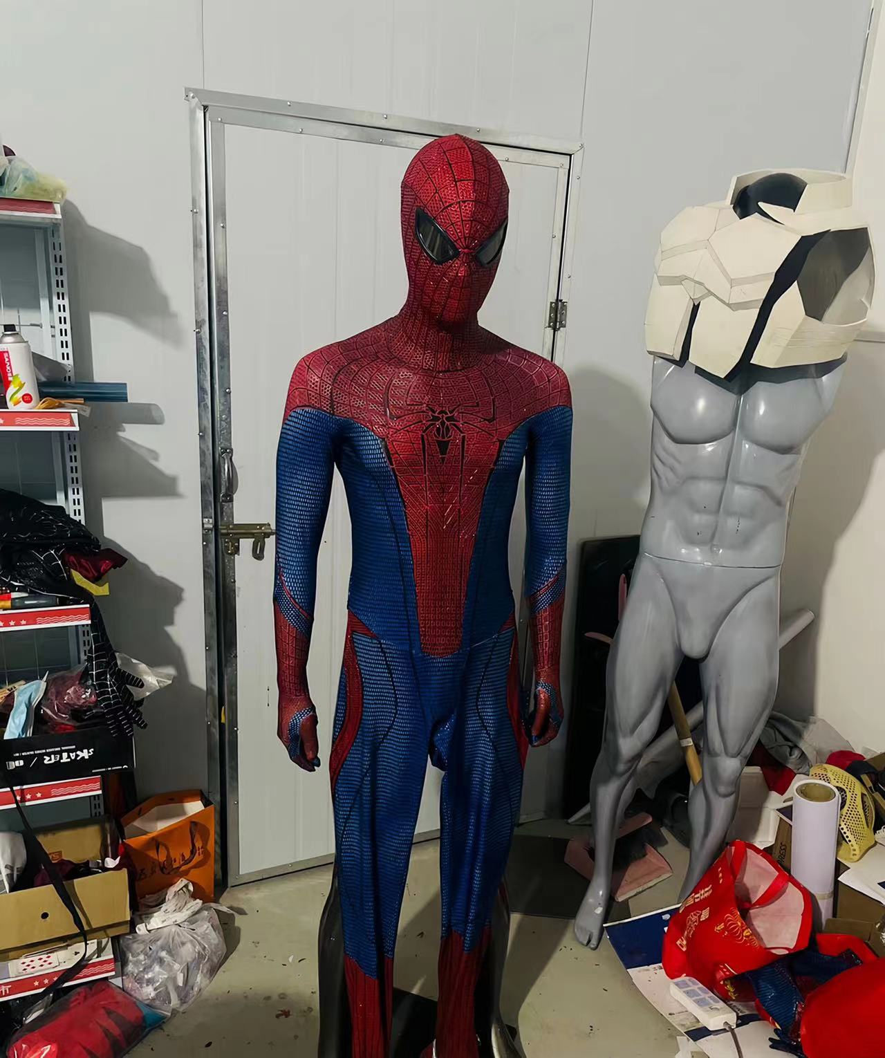 TASM 1 Suit (Andrew) with Face shell & 3D Rubber Web Movie Prop